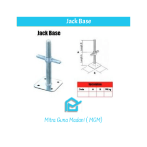 jack base scaffolding